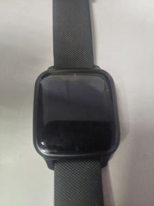 01-200777651: Garmin venu sq2 music edition state aluminium bezel with black case and silicone band