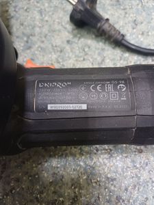 Б/у Угловая шлифмашина Dnipro-M gs-98 01-200834901