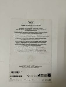 Б/в Планшет Apple ipad 10.2 2021 wi-fi 64gb 01-200835946