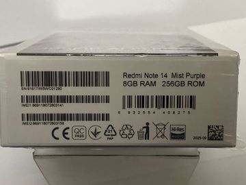 Б/в Мобільний телефон Xiaomi redmi note 14 8/256gb 01-200836307