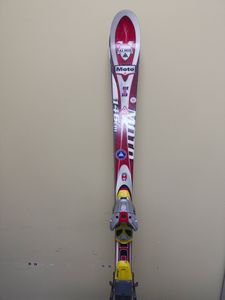 Б/в Лижі K2 moto sl team skis 2006 (146 cm) + крепи solomon 900s 01-200862993