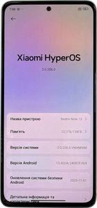 Б/у Мобильный телефон Xiaomi redmi note 13 4g 6/128gb 01-200867606