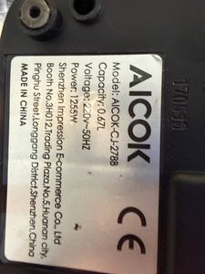 Б/в Капсульна кавоварка Aicok cj-278b 01-200897339