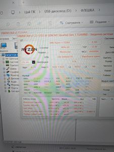 Б/в Ноутбук Lenovo 15/ryzen 5 7520u ddr5/16gb ddr5/ssd 512 gb/*інтегрована 01-200896802