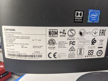 Б/в Моноблок Lenovo f0d7003lua/19.5" /intel caleron j4005/ ram 4gb ddr4/hdd 500gb/інтегрована 01-200904598