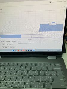 Б/в Ноутбук Lenovo yoga 7 intel® core™ ultra 5 226v ram 16 ssd 512 gpu- 130v 8gb сенсор + трансформер 01-200911423