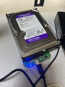 Б/у Жесткий диск Wd purple 2 tb cache 64mb 01-200922409