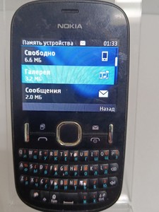 Б/у Мобільний телефон Nokia asha 200 rm-761 01-200923258