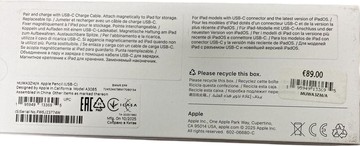 Б/в Стилус Apple pencil usb-c muwa3/a3085 01-200919485