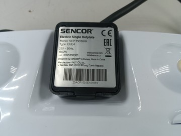 Б/в Настільна плита Sencor scp 1503wh 01-200936017