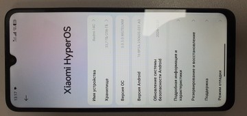 Б/в Мобільний телефон Xiaomi redmi 14c 8/256gb 01-200938318
