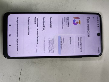Б/в Мобільний телефон Xiaomi redmi note 11s 6/128gb 01-200946521