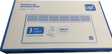 Б/в Обігрівач конвекторний Underprice ch-20mi 01-200927297