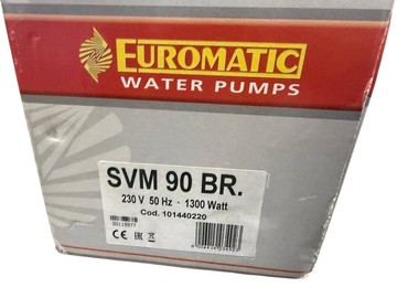 Б/в Вібраційний водяний насос Euromatic svm 90 br 01-200963739