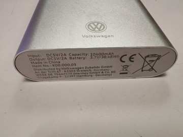 Б/у Повербанк Volkswagen 10400mah 01-200982020