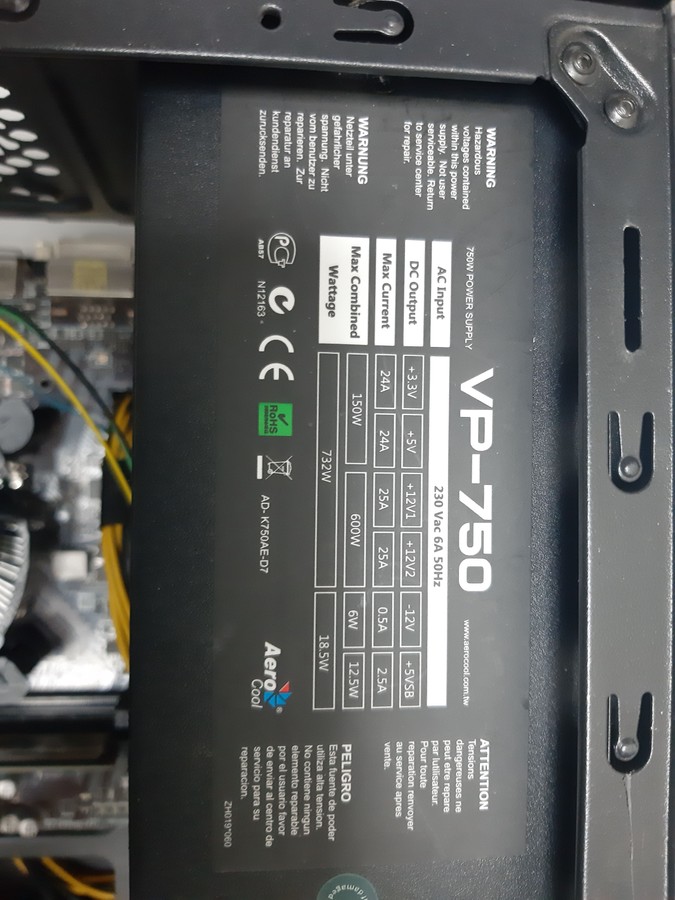 Системний блок Пк intel core i5-10400f/ram 8 gb/hdd 500 gb/ssd