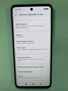 Б/в Мобільний телефон Xiaomi redmi note 15 4g 8/256gb 01-201038967