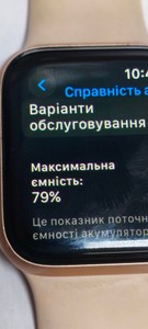 Б/в Смарт-годинник Apple watch series 5 gps 40mm aluminium case 01-201038811