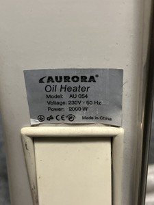 Б/в Обігрівач Aurora au 054 01-201066039