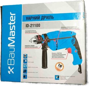 Б/в Дриль ударний Baumaster id-21100 01-201065715