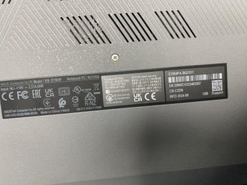 Asus 15/ryzen 5 7520u ddr5/16gb ddr5/hdd *відсутній/ssd 500 gb/*інтегрована