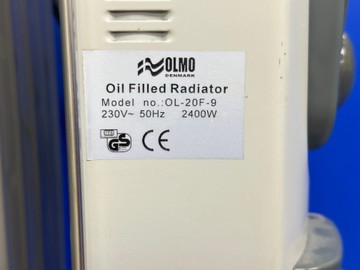 Б/в Обігрівач Olmo ol-20f-9 01-201123703