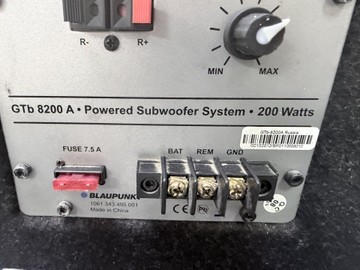 Б/в Акустика Blaupunkt gtb 8200 a 01-201137891