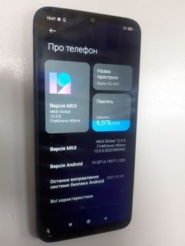 Б/в Мобільний телефон Xiaomi redmi 9c 2/32gb 01-201138123