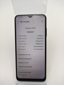 Б/в Мобільний телефон Samsung galaxy a03s 4/64gb 01-201150761