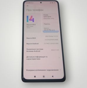Б/у Мобильний телефон Xiaomi redmi note 10 pro 8/128gb 01-200763494