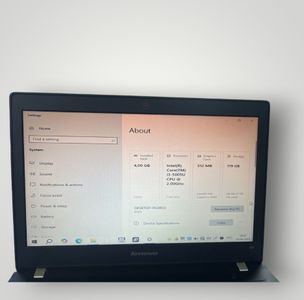 01-200742635: Lenovo 13/core i3 5005u ddr3/4gb ddr3/hdd 120 gb/ssd *відсутній/*інтегрована