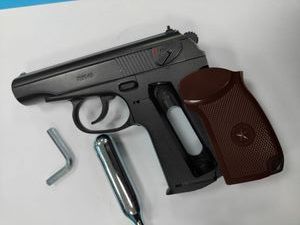 Б/в Пневматичний пістолет Central Borner pm49 blowback 01-200803624
