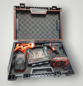 Б/в Набір інструментів Dnipro-M cd-201hbc compact/ dga-201bc ultra 1акб 4ah зп 01-200802409