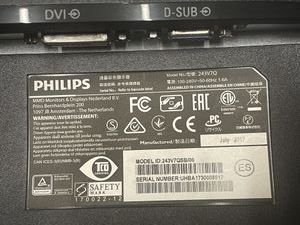 Б/у Монитор Philips 243v7q 01-200833832