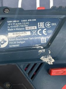 Б/в Набір інструментів Bosch gsr 180-li + gdx 180-li 01-200769525