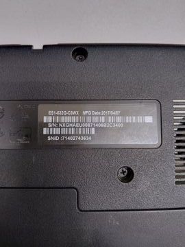 Б/в Ноутбук Acer 15/celeron n3060 ddr3/4gb ddr3/hdd 400 gb/ssd *відсутній/geforce 920mx 2gb 01-200855407