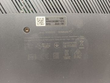 Б/в Ноутбук Asus 14/ryzen 7 5800h ddr4/8gb ddr4/hdd 500 gb/geforce rtx3050 4gb 01-200893635