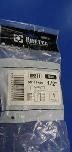 Б/у Кран шаровой Raftec dn15 pn50 з розбірним з'єднанням drbs1 01-200897979