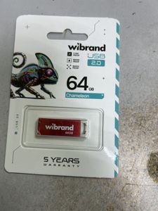 Б/у Usb флеш накопичувач Wibrand 64gb 01-200918218