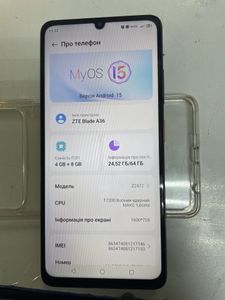 Б/у Мобільний телефон Zte blade a36 4/64gb 01-200919365