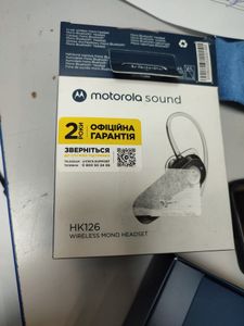 Б/в Bluetooth-гарнітура Motorola hk126 01-200923365