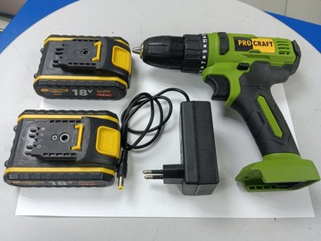 Б/в Шурупокрут Procraft pa-18c 2акб зп 01-200927011