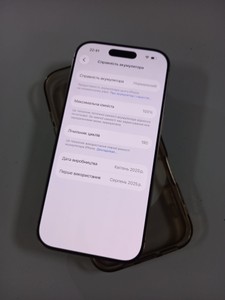 Б/в Мобільний телефон Apple iphone 16 pro 128gb esim 01-200978774