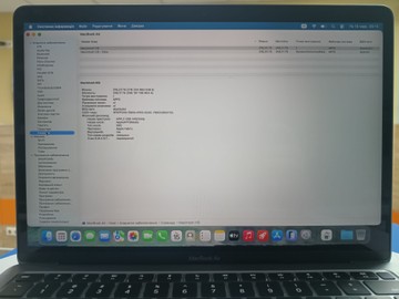 Б/в Ноутбук Apple makbook air 13,3"/apple m1/ram8gb/ssd256gb/7core gpu 01-200990409
