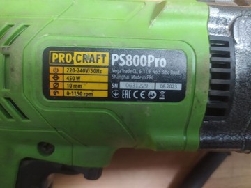 Б/в Дриль ударний Procraft ps-800 01-201003029