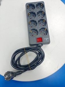 Б/в Мережевий подовжувач Real-El rs-8 protec 01-201015708