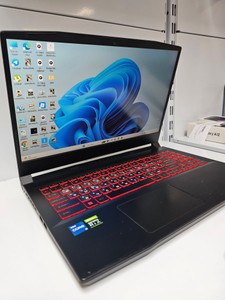 Б/в Ноутбук Msi 15/core i5-11400h ddr4/16gb ddr4/hdd *відсутній/ssd 500 gb/geforce rtx3050 4gb 01-201017046