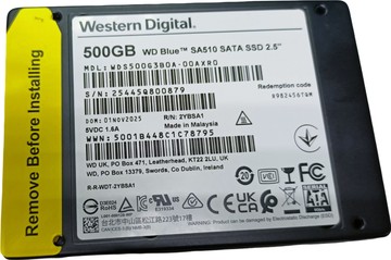 Б/у Ssd накопитель Wd blue sa510 500 gb 01-201041832