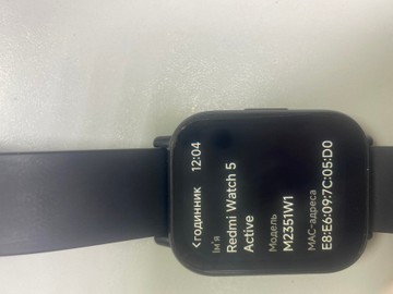 Б/в Смарт-годинник Xiaomi redmi watch 5 active 01-201077392