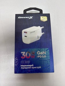 Б/в Мережевий зарядний пристрій Grand-X ch-360w 30w 01-201117036